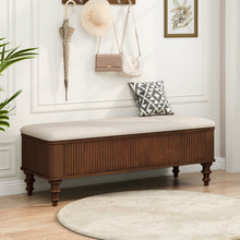 Load image into Gallery viewer, Multi Functional Storage Ottoman Bench