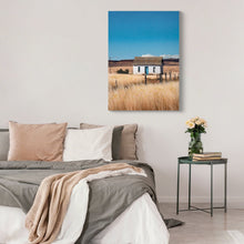 Load image into Gallery viewer, House, Barn Picture Wall Art For Home Decor - Natural / Blue
