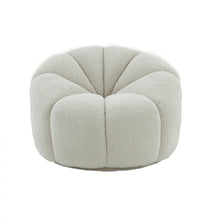 Load image into Gallery viewer, Sherpa Lounge Chair - White