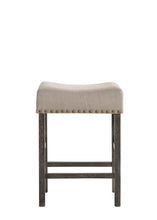Load image into Gallery viewer, Martha II - Weathered Counter Height Stool (Set of 2) - Gray / Tan