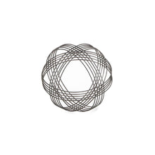 Load image into Gallery viewer, Hand Painted Decorative Orb Tabletop Sculpture (483223) - Gray