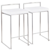 Load image into Gallery viewer, Fuji - Contemporary Elegant Stackable Counter Stool Set