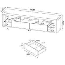 Load image into Gallery viewer, Lance - 3 Piece TV Entertainment Center With Shelves - Gloss White