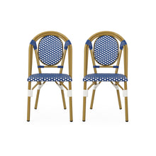 Load image into Gallery viewer, Outdoor Rattan And Aluminum French Bistro Chair Set