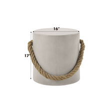 Load image into Gallery viewer, Gene - Fiber Concrete Accent Table - Gray