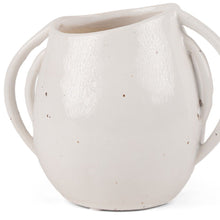 Load image into Gallery viewer, Speckle Amphora Table Vase - Cream
