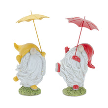 Load image into Gallery viewer, Poly Standing Gnome Tabletop Sculpture (Set of 4) - Yellow