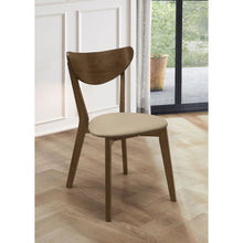 Load image into Gallery viewer, Mid-Century Modern Upholstered Dining Chair (Set of 2)