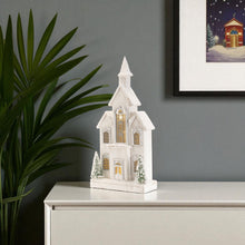 Load image into Gallery viewer, Tabletop Sculpture With LED (633840) - White / Green