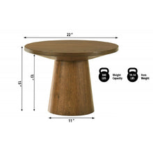 Load image into Gallery viewer, Round Table With Pedestal Base