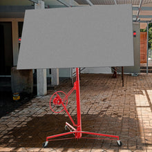 Load image into Gallery viewer, Drywall Lift Panel Hoist Jack Lifter With Caster Wheels And Telescopic Arm