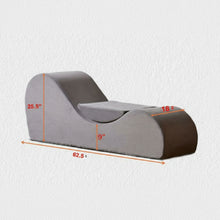 Load image into Gallery viewer, Solace - Chaise Lounge Chair Relaxation, Ergonomic Design With Soft Yet Firm High Density Foam Core