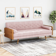Load image into Gallery viewer, Aidan - Mid Century Modern Tufted Fabric Sofa