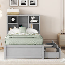 Load image into Gallery viewer, Bed Frame With Built In USB Port And 2 Drawers