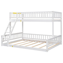Load image into Gallery viewer, Bunk Bed With Ladder And Guardrails