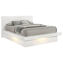 Load image into Gallery viewer, Tokyo - LED Panel Bed With Structured Headboard