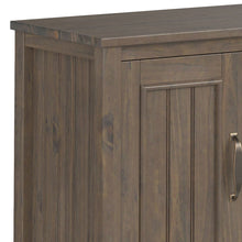 Load image into Gallery viewer, Lev - Handcrafted TV Media Stand - Smoky Brown