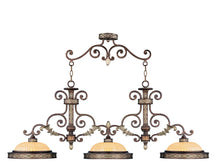 Load image into Gallery viewer, 21" 3 Light Metal Dimmable Chandelier With Shades - Bronze