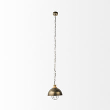 Load image into Gallery viewer, Metal Dome Hanging Light - Distressed Bronze