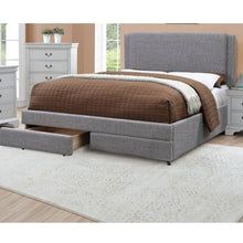 Load image into Gallery viewer, Contemporary Upholstered Bed With Storage Drawers