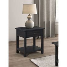 Load image into Gallery viewer, Castleton - 1 Drawer Wood End Table With Shelf
