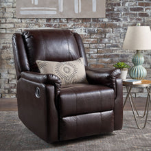 Load image into Gallery viewer, Glider Recliner With Swivel, Manual Reclining Chair