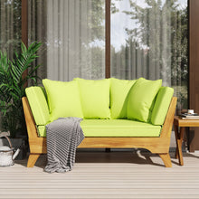 Load image into Gallery viewer, Outdoor Acacia Wood Expandable Daybed With Cushions