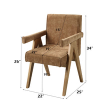 Load image into Gallery viewer, Zoey - Arm Chair (Set of 2) - Chocolate