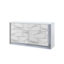 Load image into Gallery viewer, Moon - Dresser With LED Lighting - Marble