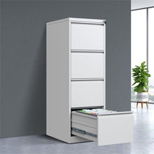 Load image into Gallery viewer, Durable Metal 3 Drawer File Cabinet With Lock For Office Storage