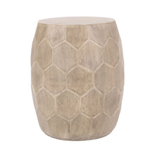 Load image into Gallery viewer, Outdoor Lightweight Concrete Side Table - Natural
