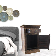 Load image into Gallery viewer, One Drawer Nightstand - Honey Brown