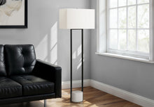Load image into Gallery viewer, Lighting, Floor Lamp, Contemporary - Black / Beige