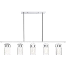 Load image into Gallery viewer, 10" Five Light Dimmable Chandelier With Shades - Silver