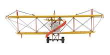 Load image into Gallery viewer, Hand Painted Model Airplane Tabletop Sculpture - Yellow