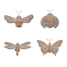 Load image into Gallery viewer, Poly Butterfly Figurine (Set of 4) - Brown