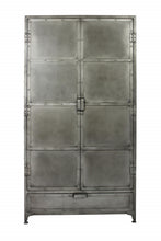 Load image into Gallery viewer, Iron Drawer Combo Dresser - Silver