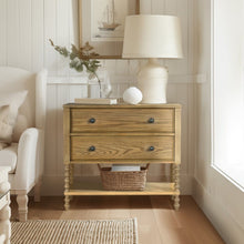 Load image into Gallery viewer, 2 Drawer Accent Chest - Natural