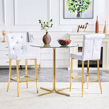 Load image into Gallery viewer, Bar Chairs With Crystal Clasp Design (Set of 2)