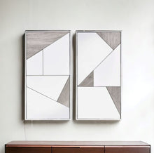 Load image into Gallery viewer, Metal Framed Accent Mirror (Set of 2) - Natural