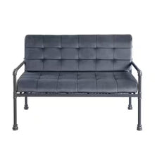 Load image into Gallery viewer, Velvet Loveseat - Gray