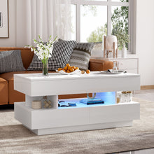 Load image into Gallery viewer, Multi Functional Lift Top Coffee Table With 2 Drawers
