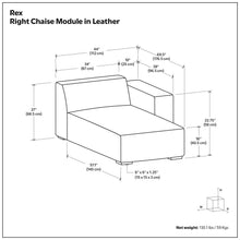 Load image into Gallery viewer, Rex - Chaise Sofa Module