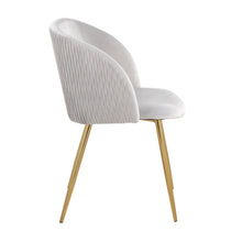 Load image into Gallery viewer, Fran - Pleated Waves Contemporary Chair (Set of 2)