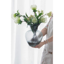 Load image into Gallery viewer, Bubble Round Table Vase (565475) - Light Gray