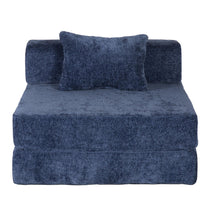 Load image into Gallery viewer, Convertible Floor Sofa Bed With Fixed Shape Frame For Living Room