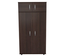 Load image into Gallery viewer, 32" Melamine Mirro Combo Dresser - Espresso