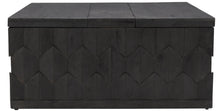 Load image into Gallery viewer, Solid Wood Square Distressed Coffee Table - Dark Gray