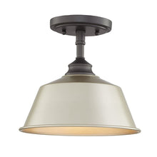 Load image into Gallery viewer, Kitchen Island Metal Dimmable Flush Chandelier With Shades - Gray