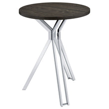Load image into Gallery viewer, Edgerton - Round Height Bistro Bar Table - Dark Oak